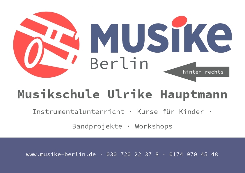 Musike Berlin - Schild